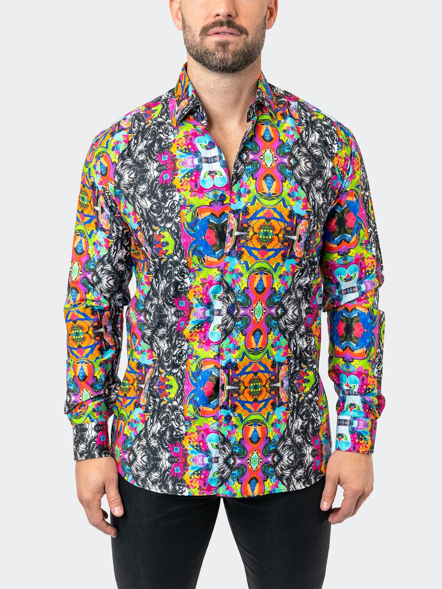 Smooth Finish Professional Look Fibonacci Aciddog 05 White