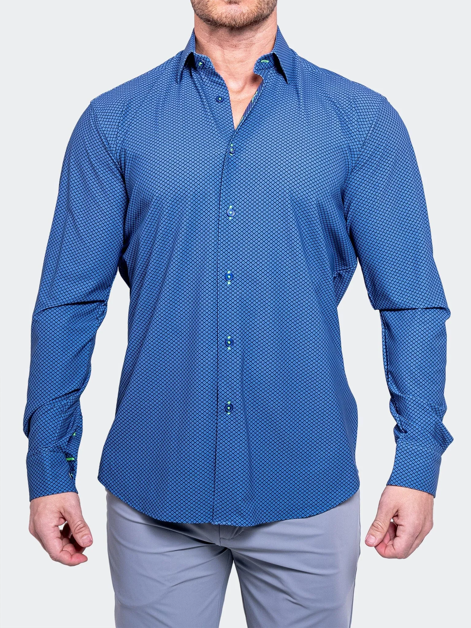 Fibonacci Resistance0366 Blue Effortless Style