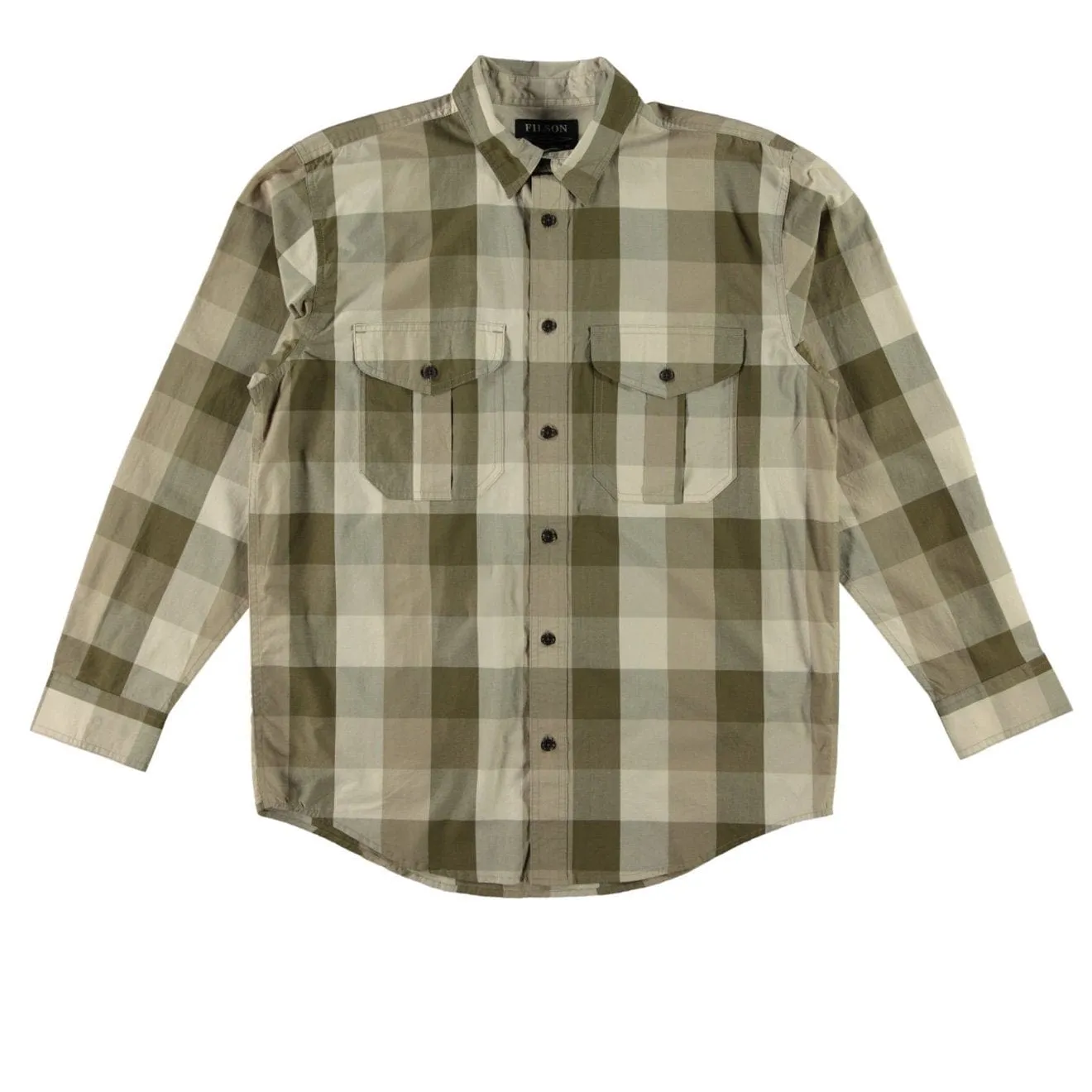 Layering Essential Casual Friday Filson Feather Cloth Shirt Olive / Khaki