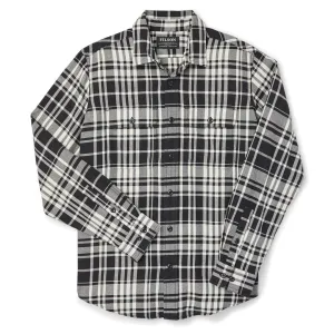 Reinforced Side Vents Filson Scout Shirt Black / Cream