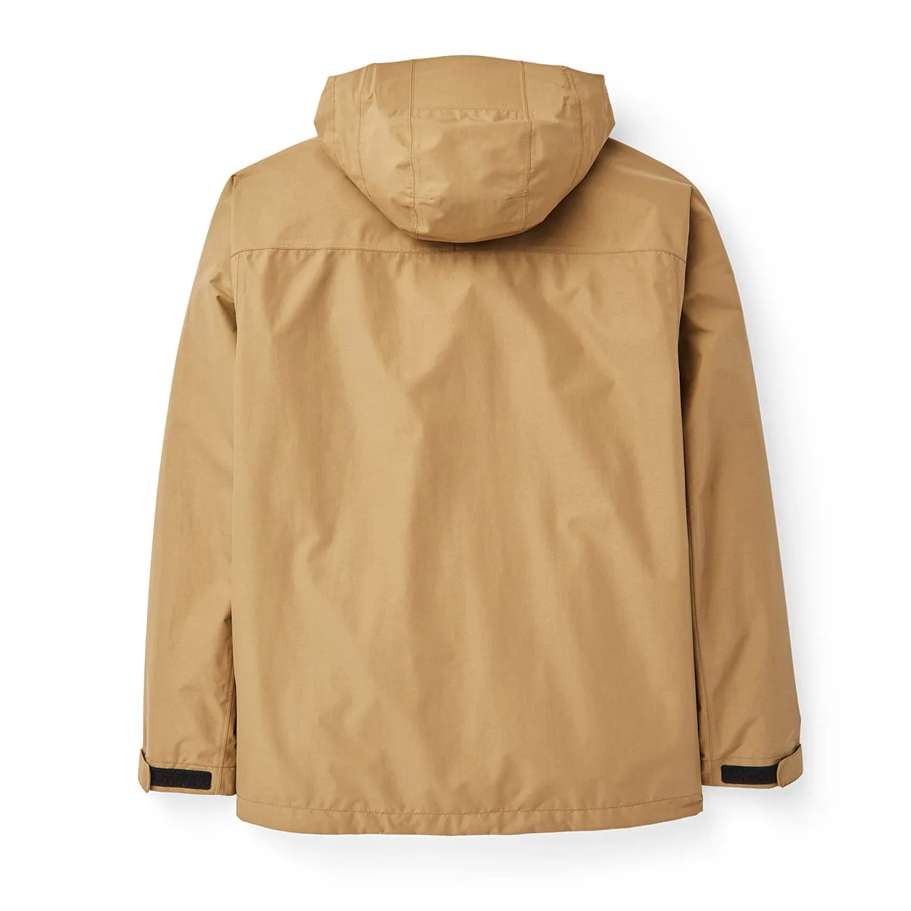 Hollow Fiber Fill SeamlessShoulderPanels Filson Swiftwater Rain Jacket Dark Tan