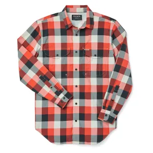 Relaxed Vibe Filson Twin Lakes Sport Shirt Red / Black / Cream