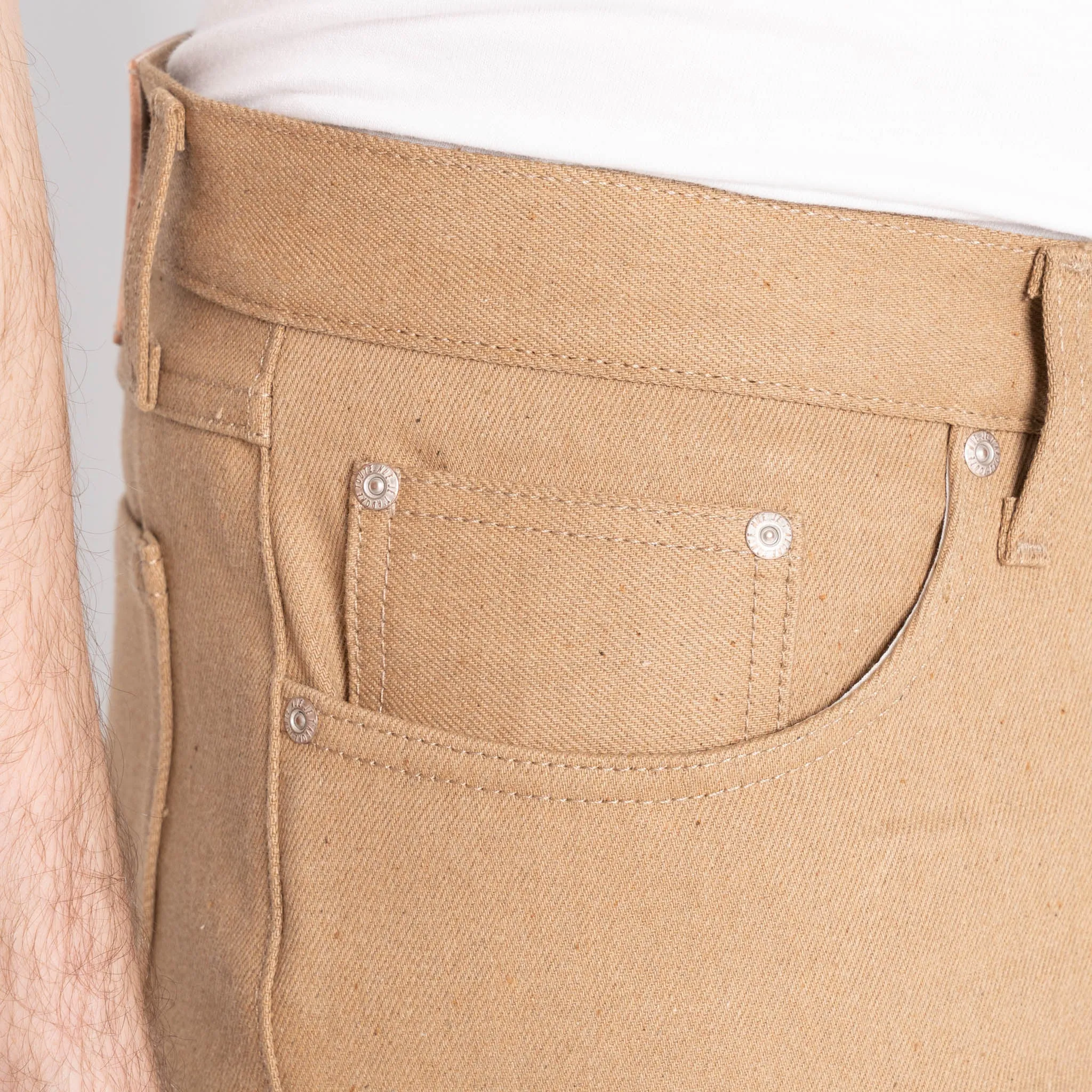 Smooth Feel True Guy -  Brown Fox Selvedge - Brown