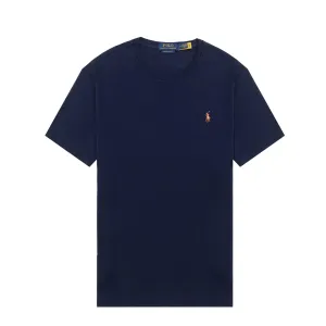 Lightweight Feel Polo Ralph Lauren Custom Slim Fit Soft Cotton T-Shirt Refined Navy