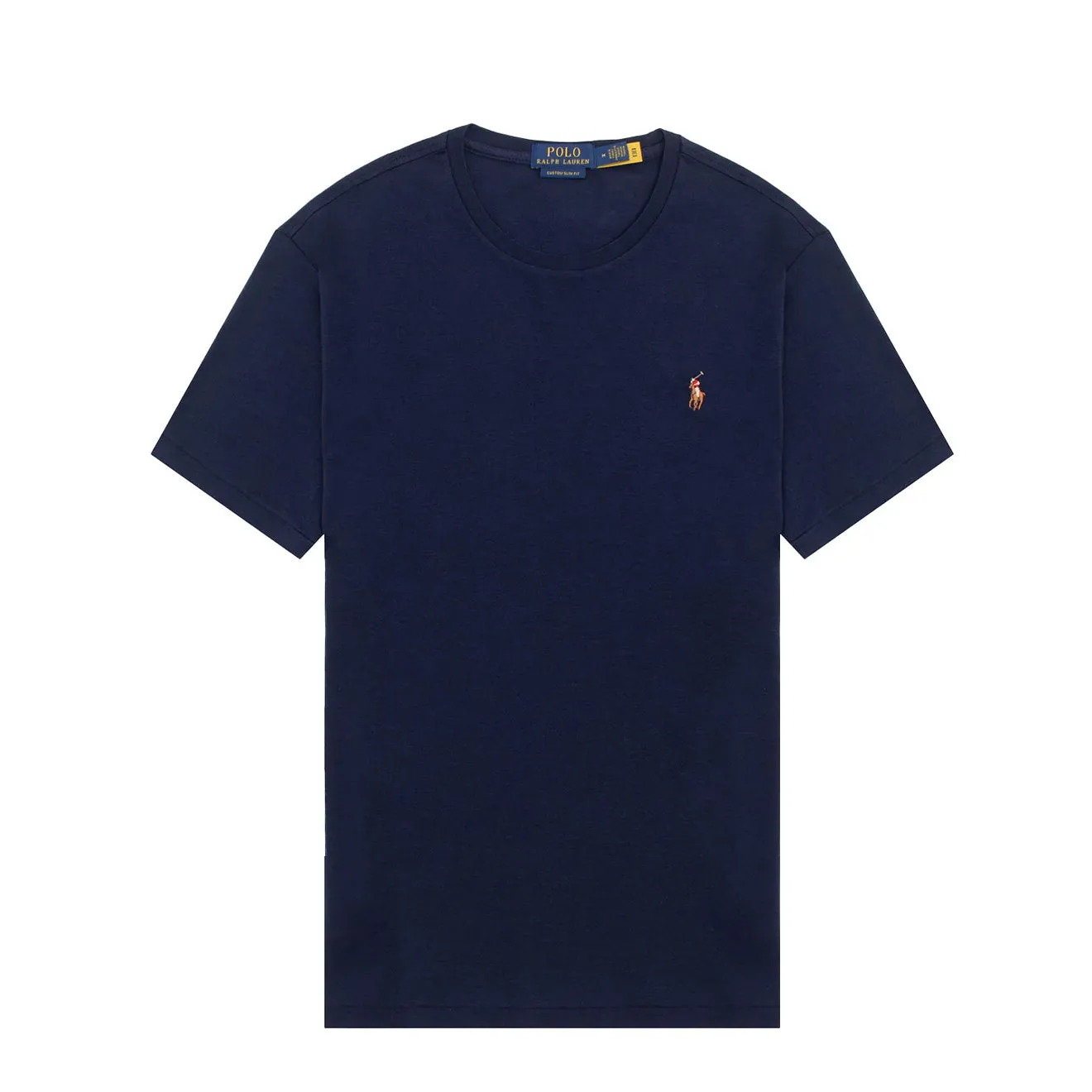 AntiStatic Properties Polo Ralph Lauren Custom Slim Fit Soft Cotton T-Shirt Refined Navy