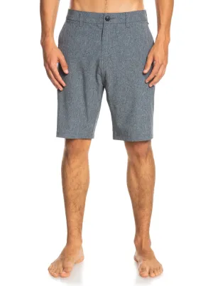 Playful Style Quiksilver Mens Shorts Union Heather Amphibian 20"