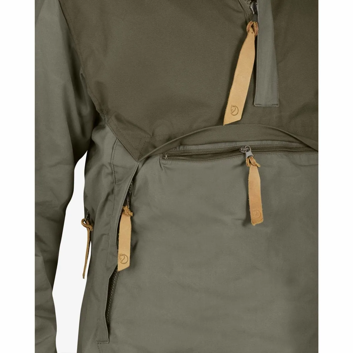 Fjallraven Anorak No. 8 Tarmac Fashion Forward Layer Recycled Textile