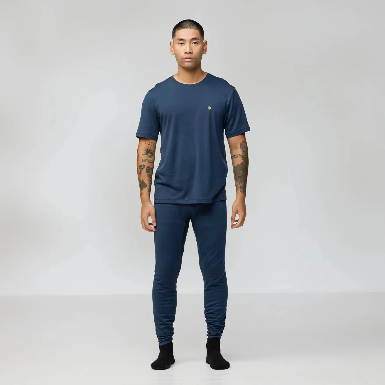 Effortless Design Casual Design Fit Fjallraven Bergtagen Merino 190 SS Mountain Blue