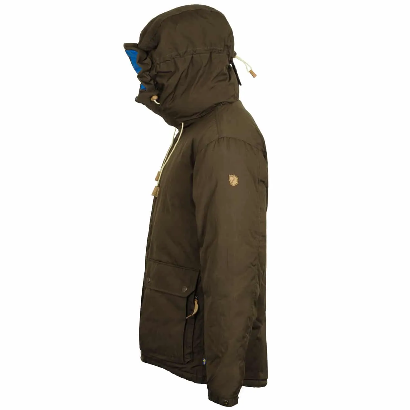 Magnetic Fastenings Fjallraven Down Jacket No. 16 Dark Olive