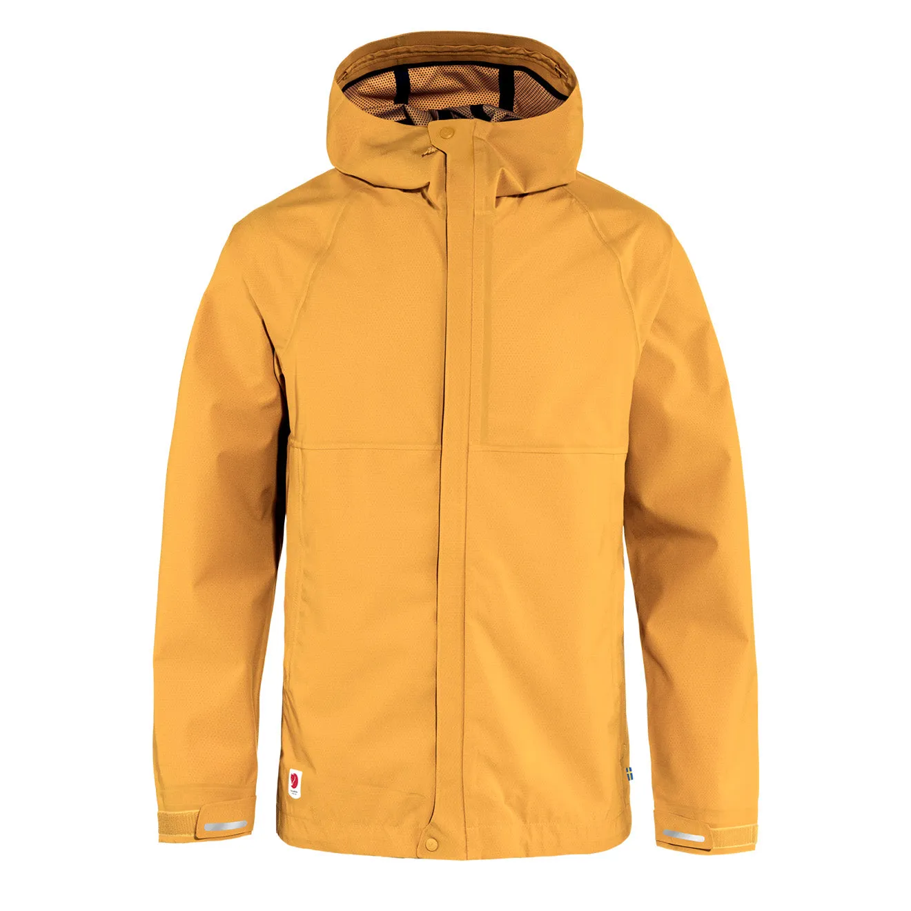 Fjallraven HC Hydratic Trail Jacket Mustard Yellow Airy Cloth Thick Insulation