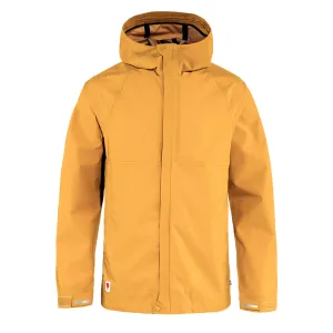 Tailored Cut Style Cotton Twill Fjallraven HC Hydratic Trail Jacket Mustard Yellow