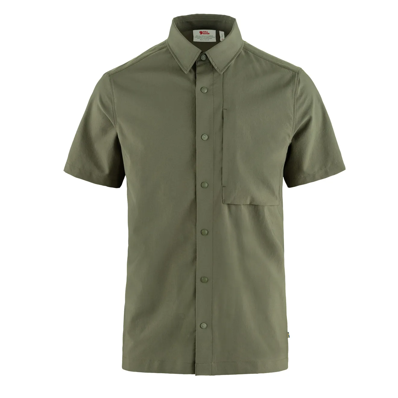 Elegant Finish Day-To-Night Wear Fjallraven High Coast Pack Shirt SS Laurel Green