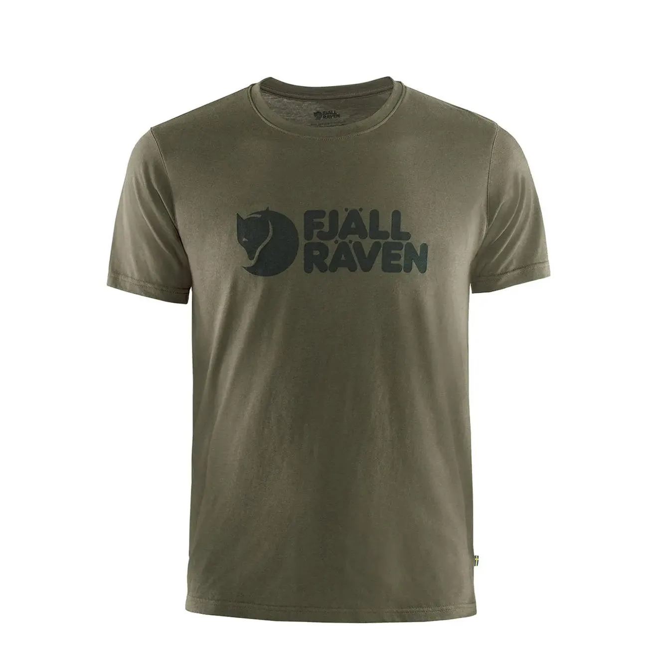 Chic Fit Fjallraven Logo T-Shirt Dark Olive