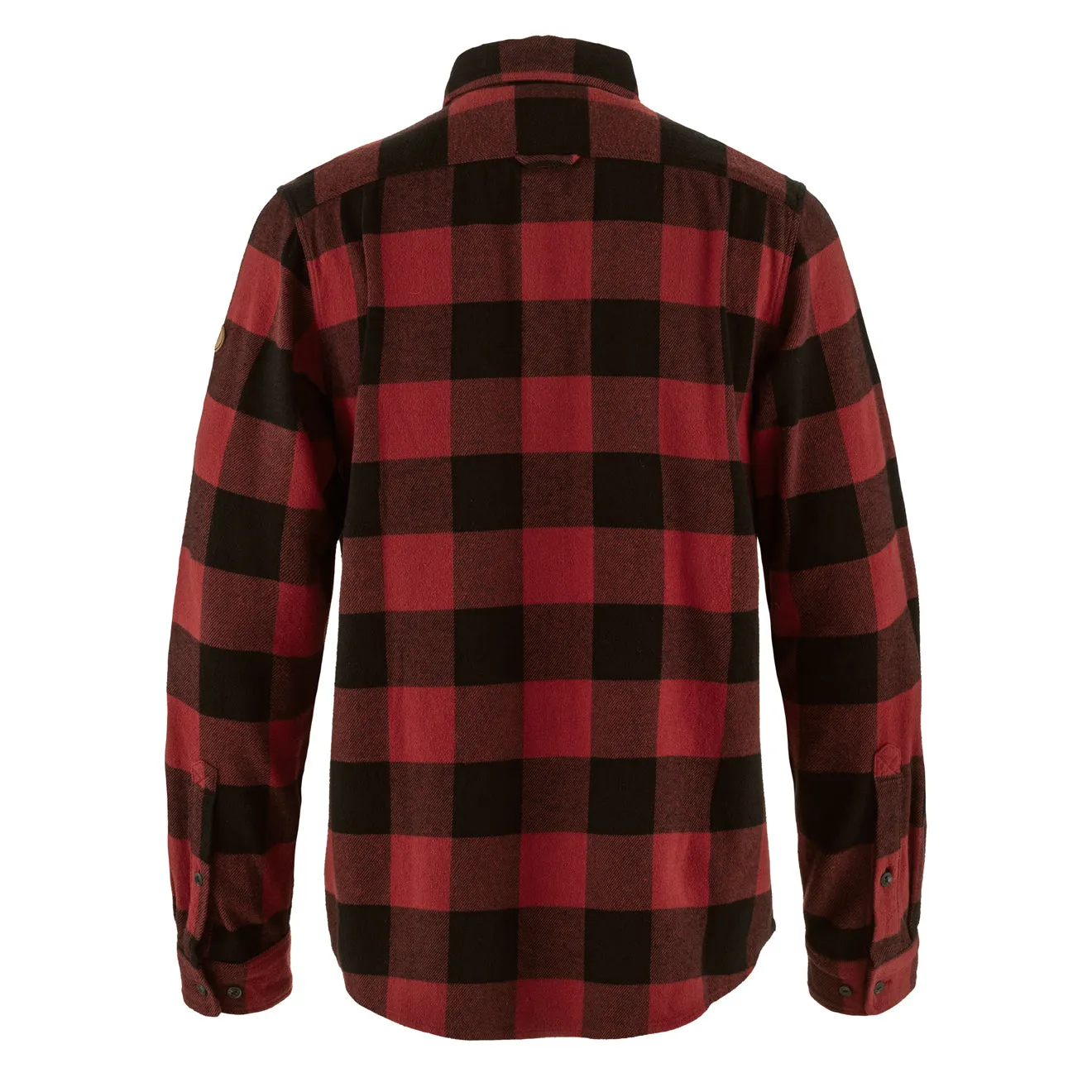 Thermoregulating Layer Fjallraven Ovik Heavy Flannel Shirt Red / Black