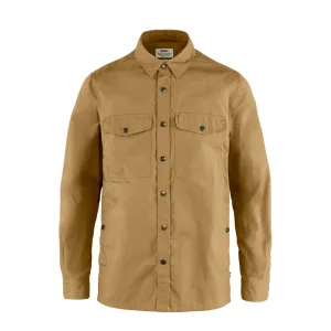 Fjallraven Singi Overshirt Buckwheat Brown Vibrant color Date night