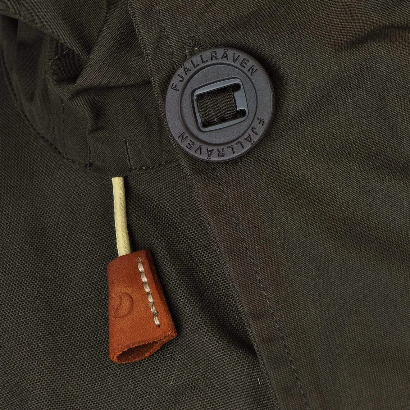 Flexible Hood Design Fjallraven Smock No 1 Dark Olive