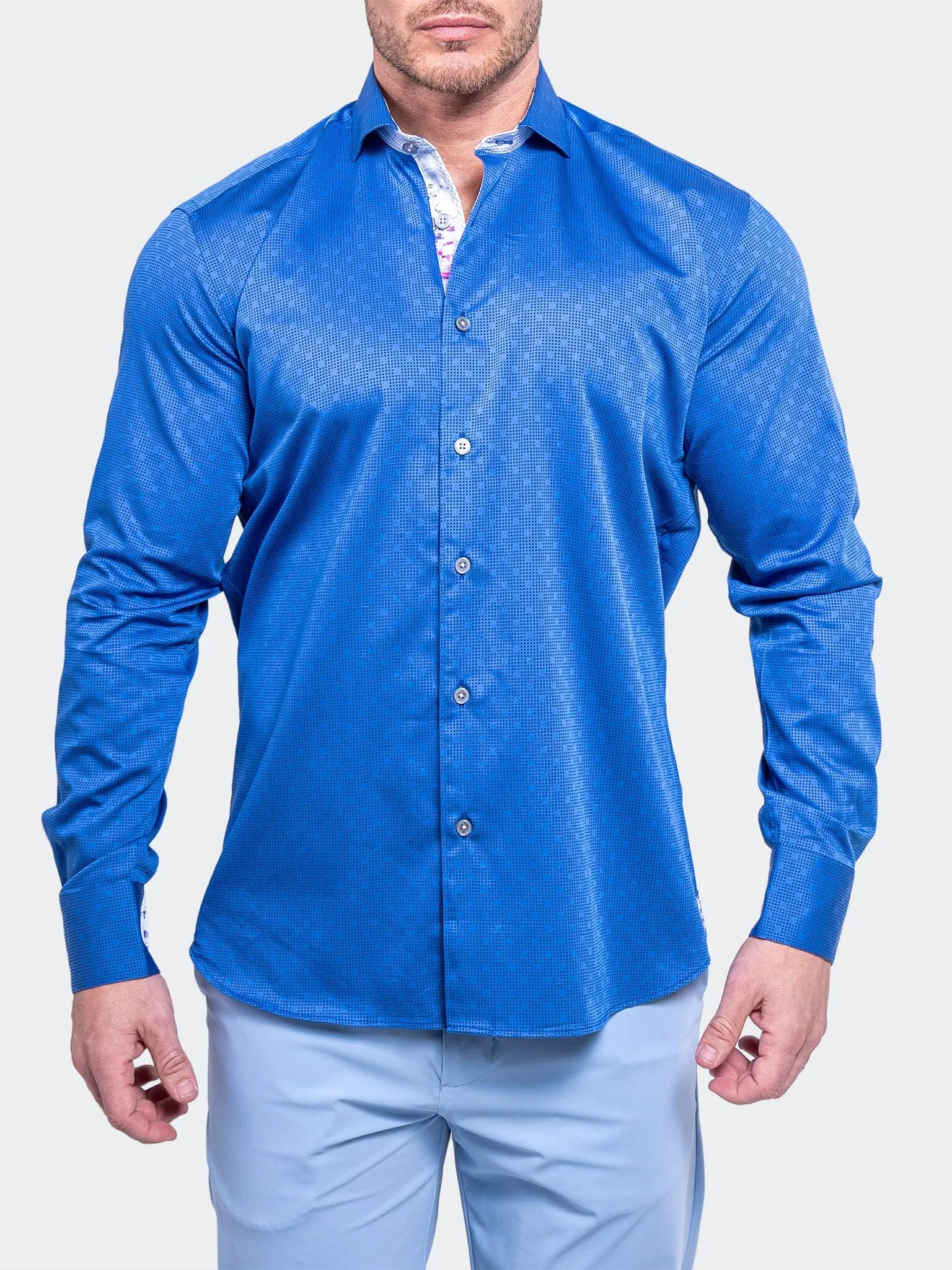 Einstein Resistance0102 Blue Smart Casual Wear