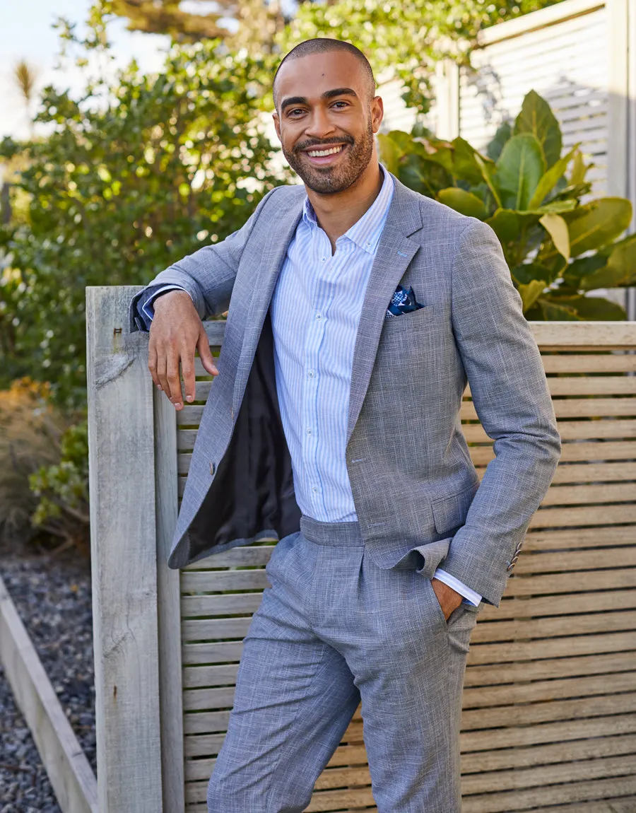 Evans Light Grey Dogstooth Trouser All Use