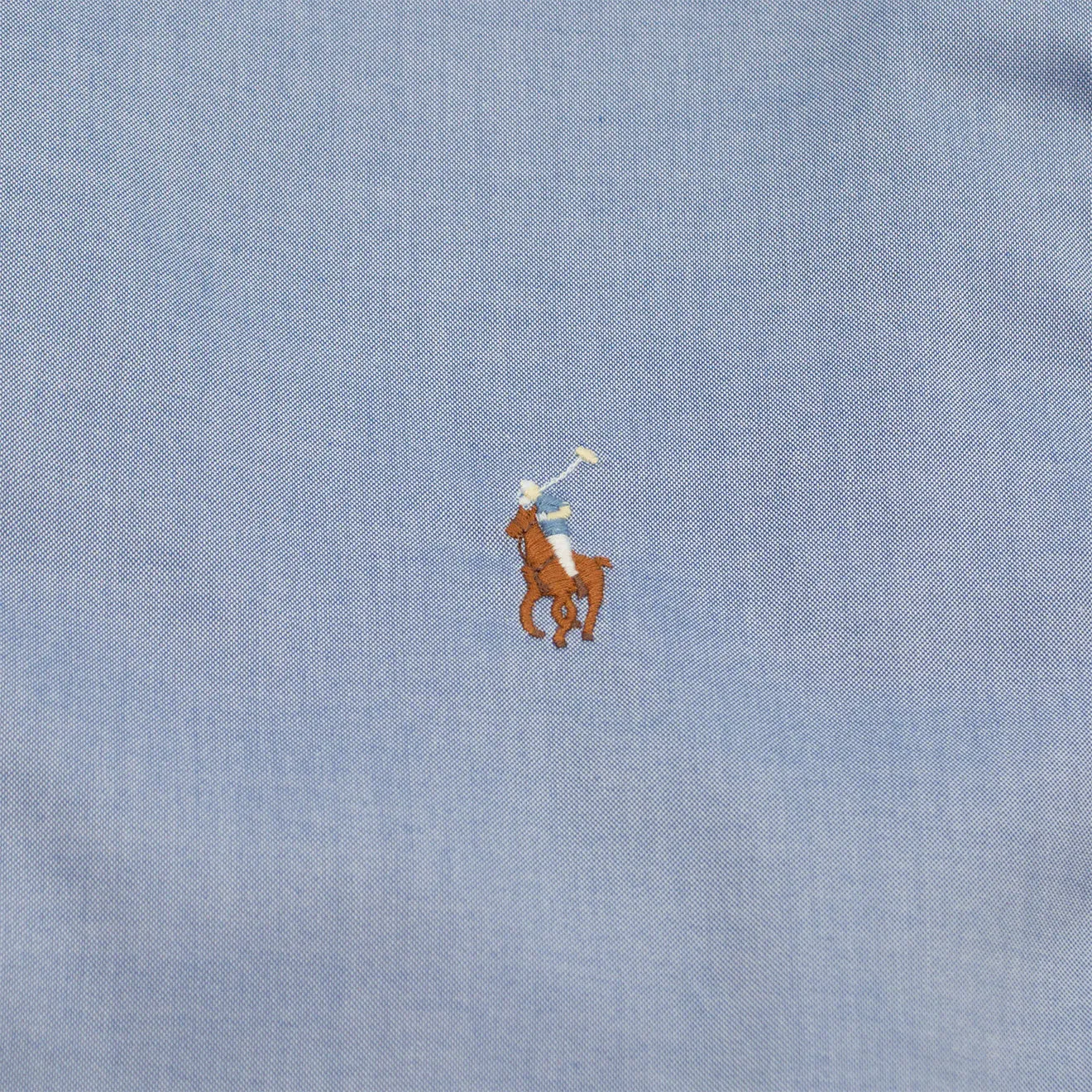 Polo Ralph Lauren Slim Fit Oxford Button Down Shirt True Blue / White Versatile Design Low Profile Pocket Design