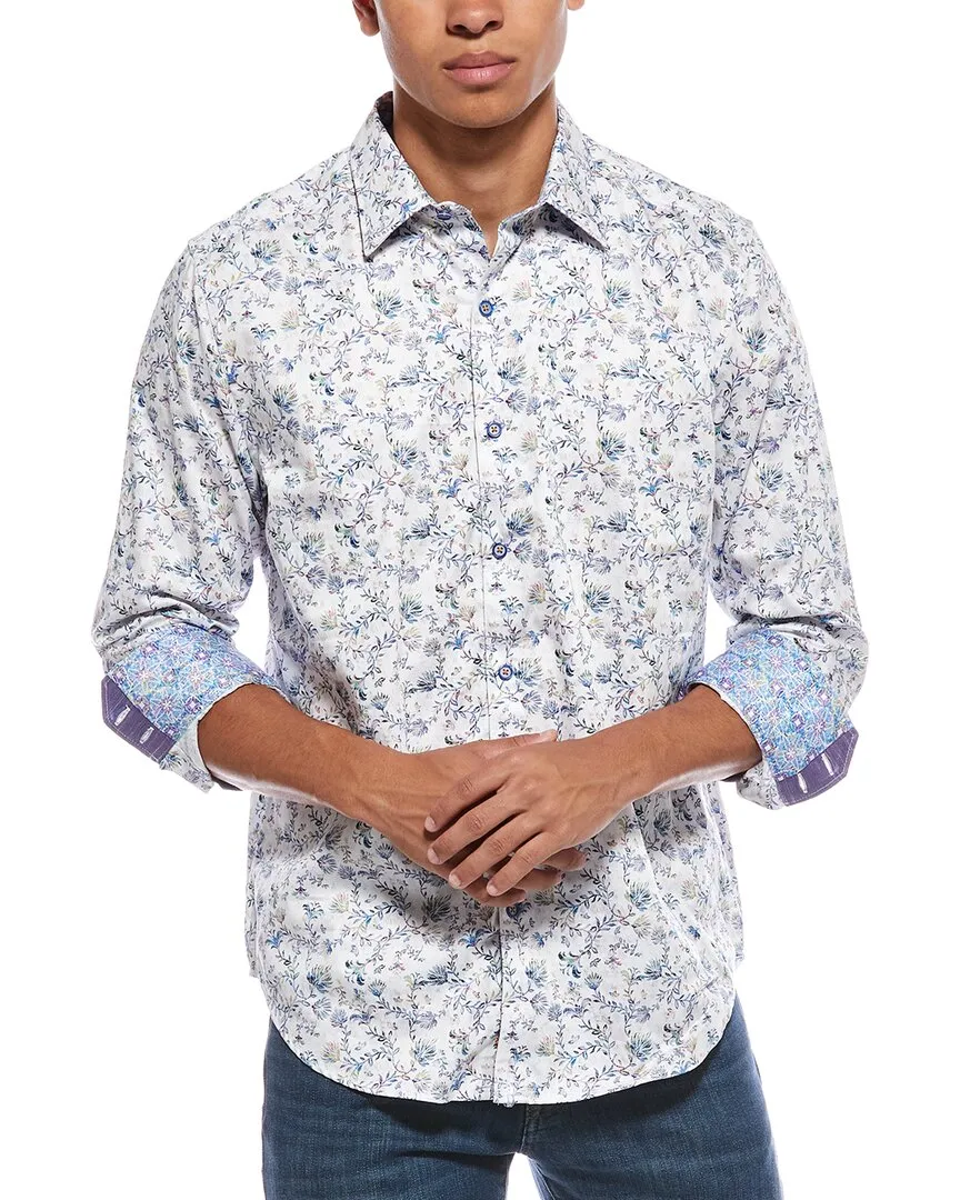 Robert Graham Carmo Classic Fit Woven Shirt Fashion Forward Design