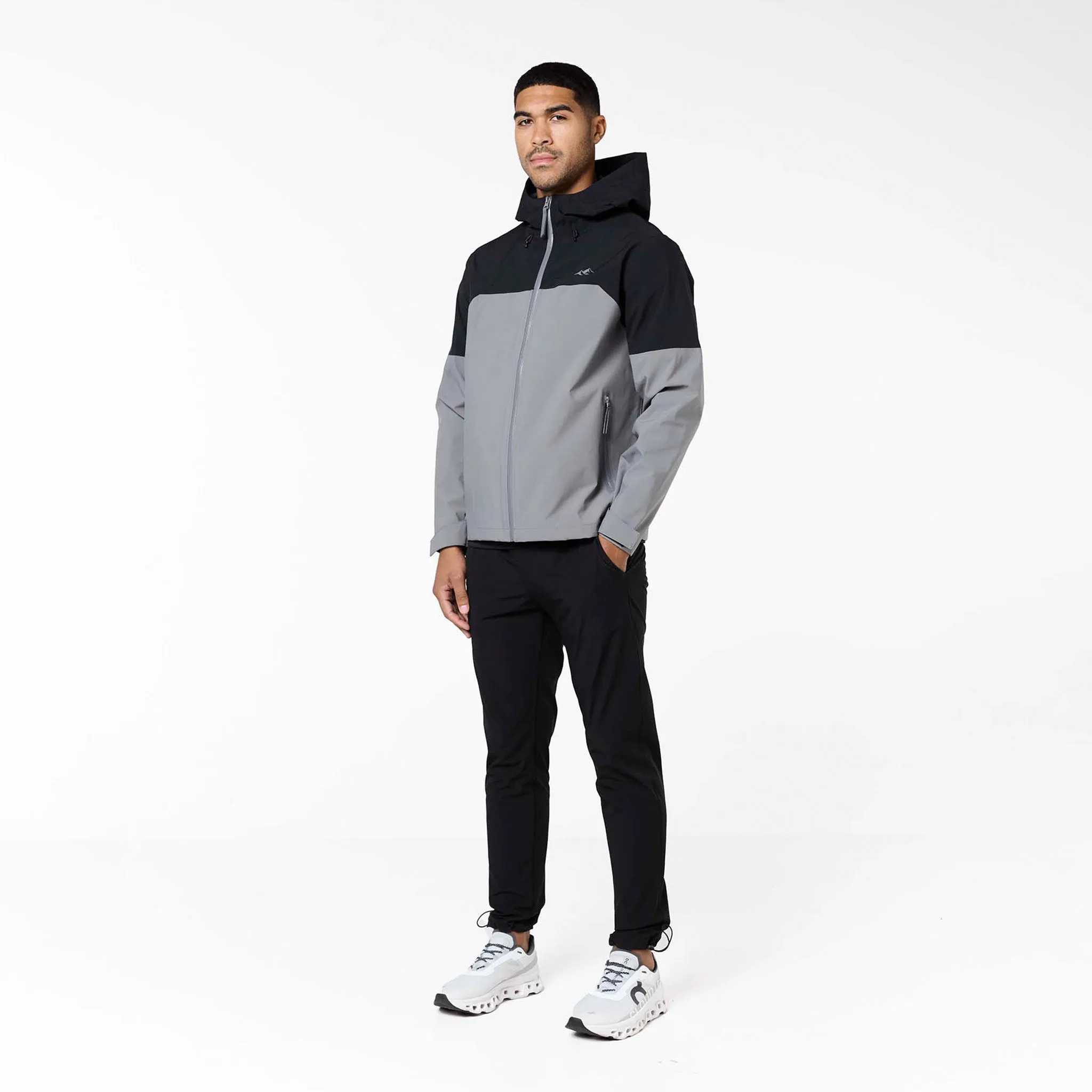 Soft Fleece SeamSealed Edges Layered Shell Sport Jacket 2.0 | Black/Charcoal