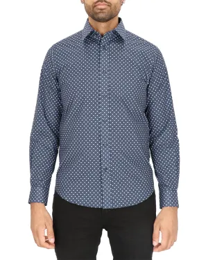 Trendsetting gender-neutral Scotch & Soda Modern Fit Dress Shirt