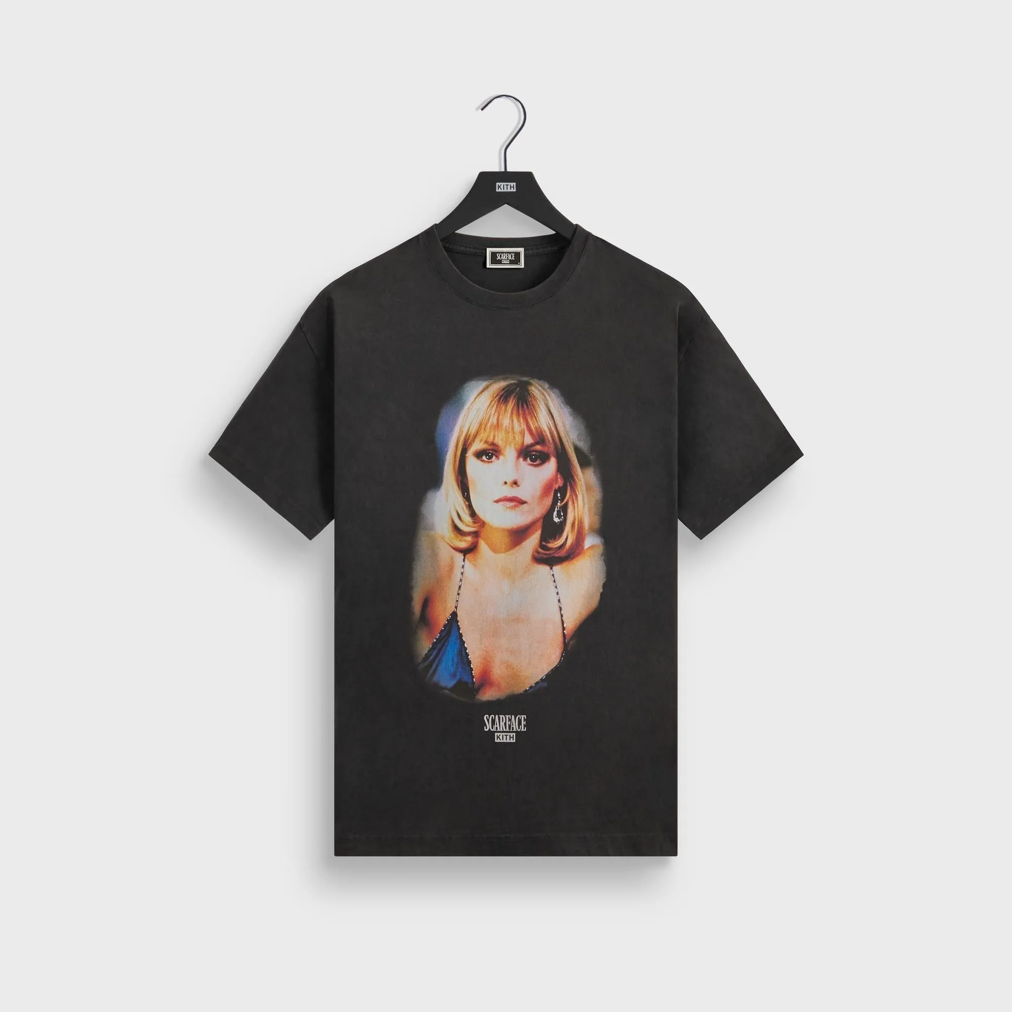 Kith for Scarface Not Your Baby Vintage Tee - Black ReinforcedHems Soft and breathable