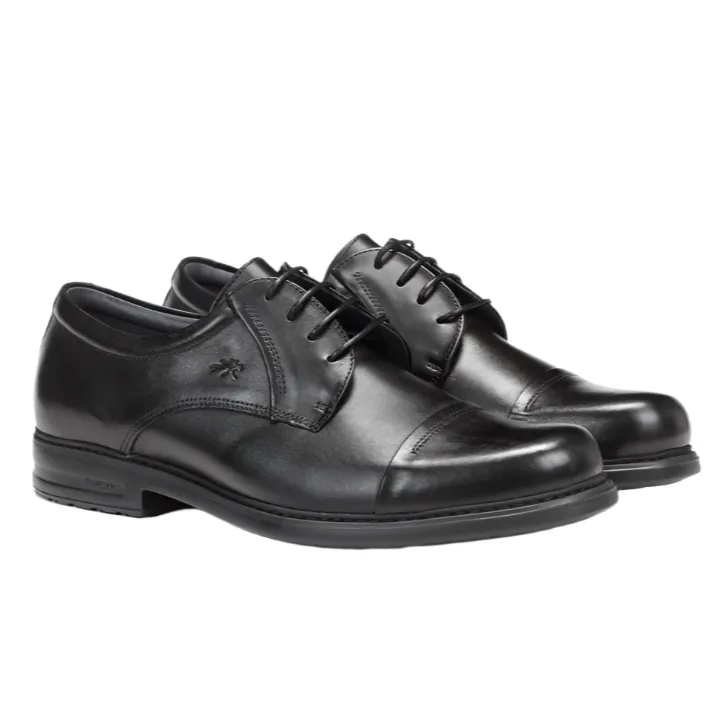 Basic Line Fluchos Mens Shoe 8468 Natural Black