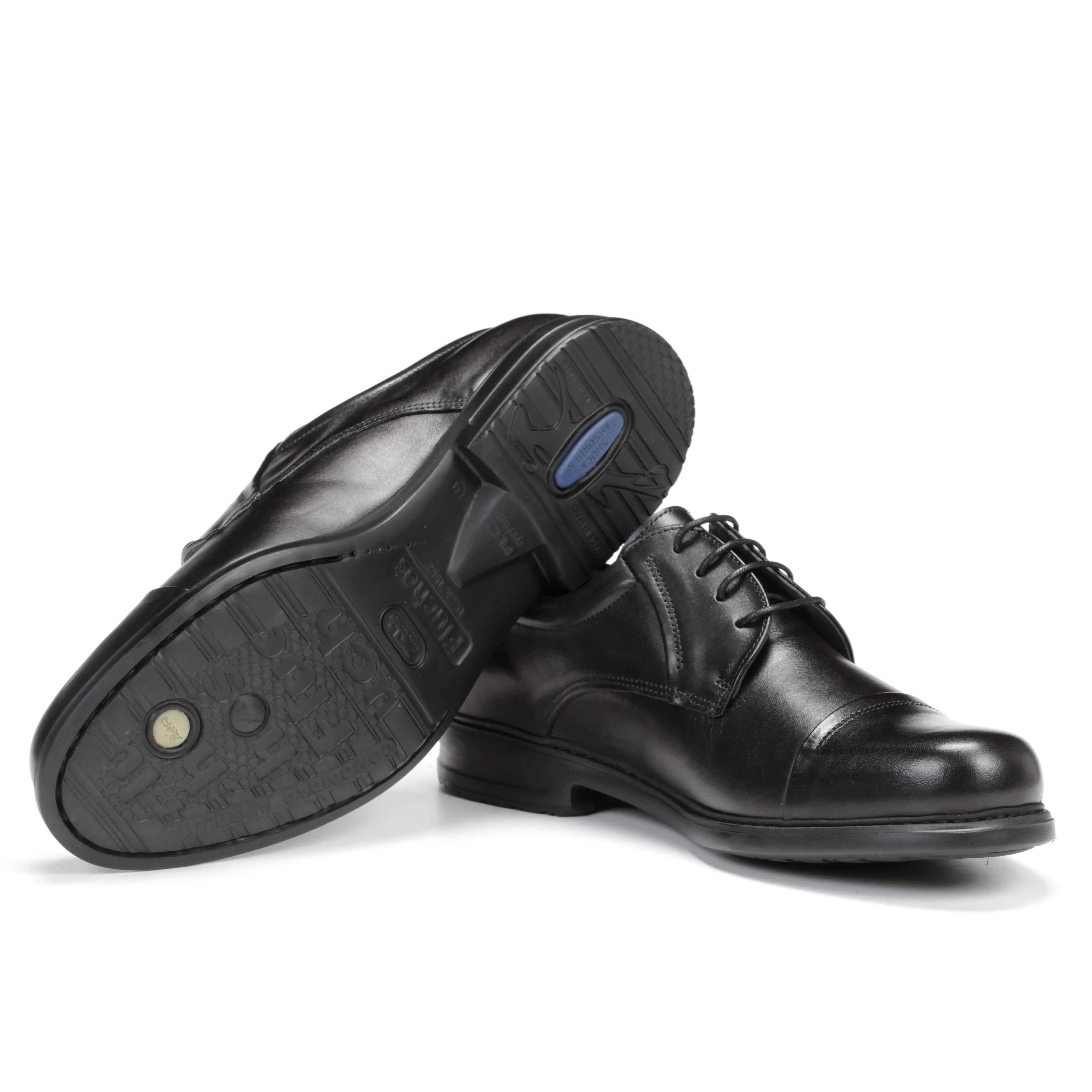 Fluchos Mens Shoe 8468 Natural Black Coastal Shade