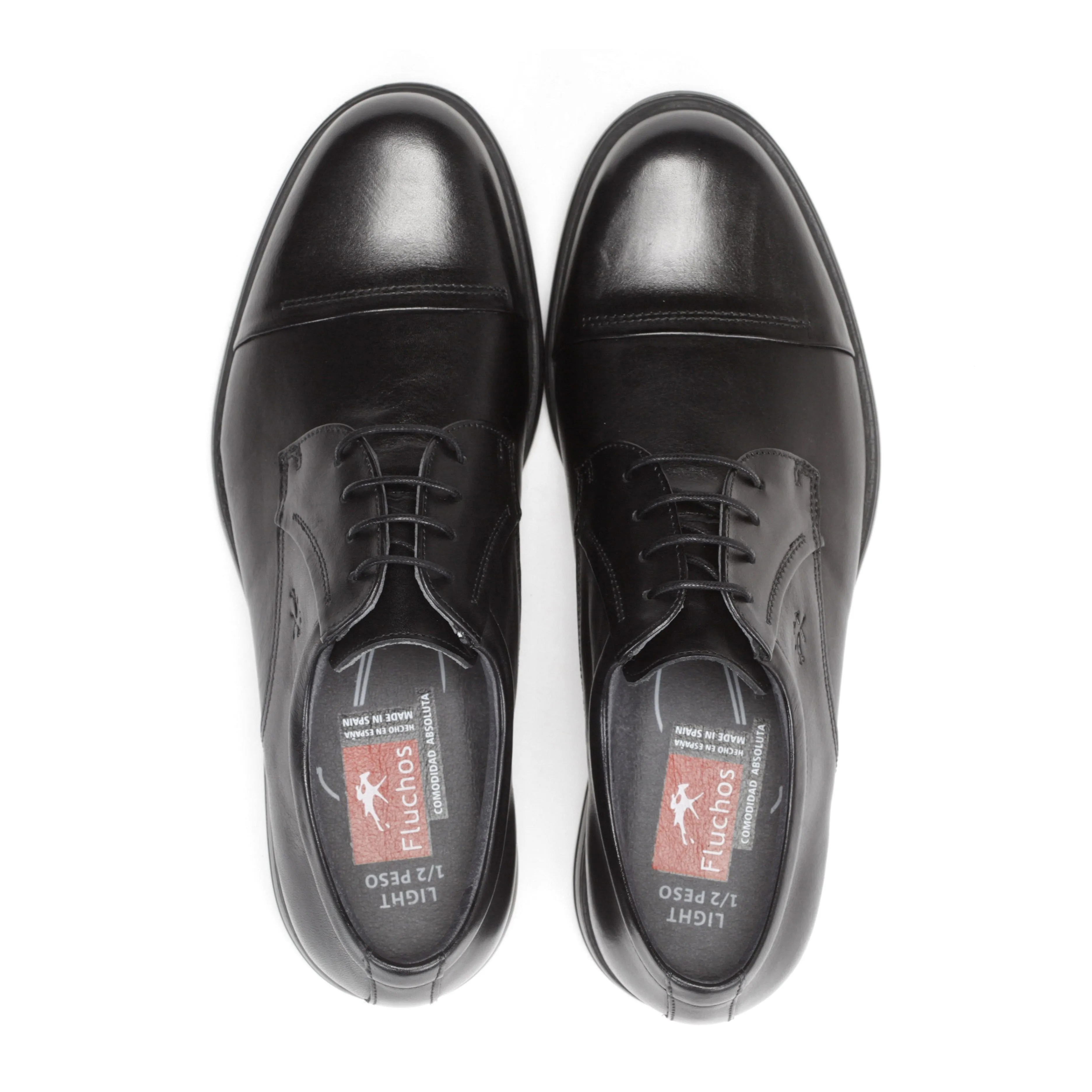 Goodyear Welted Fluchos Mens Shoe 8468 Natural Black