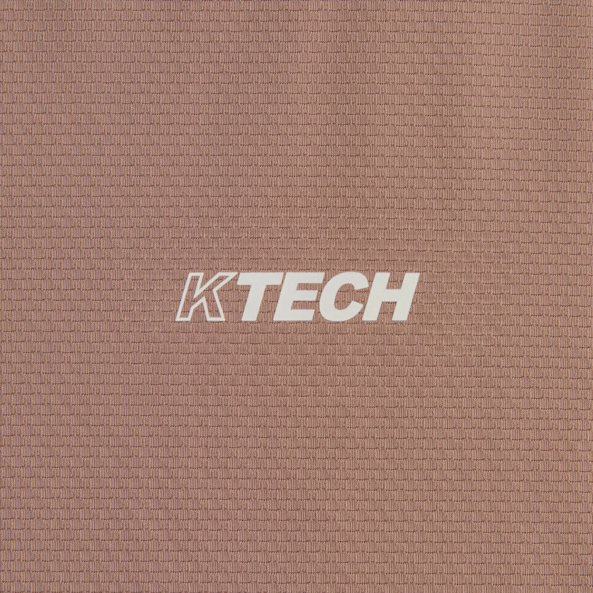 Zero Waste Production Kith Honeycomb Tech Heathrow Tee - Dusty Mauve