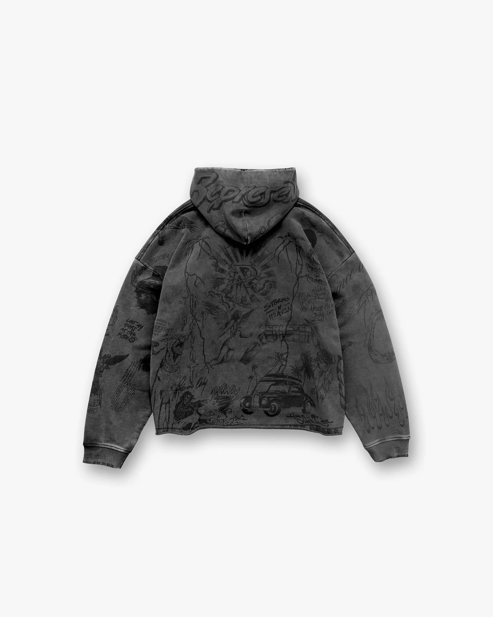 Modern Fit Outdoor Sporty Legacy Hoodie - Vintage Grey