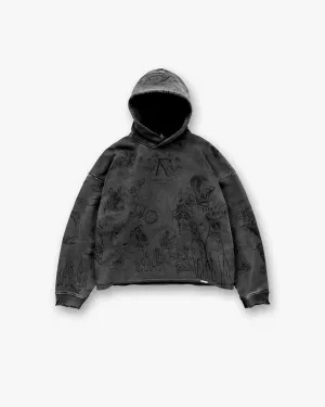 product label information Legacy Hoodie - Vintage Grey