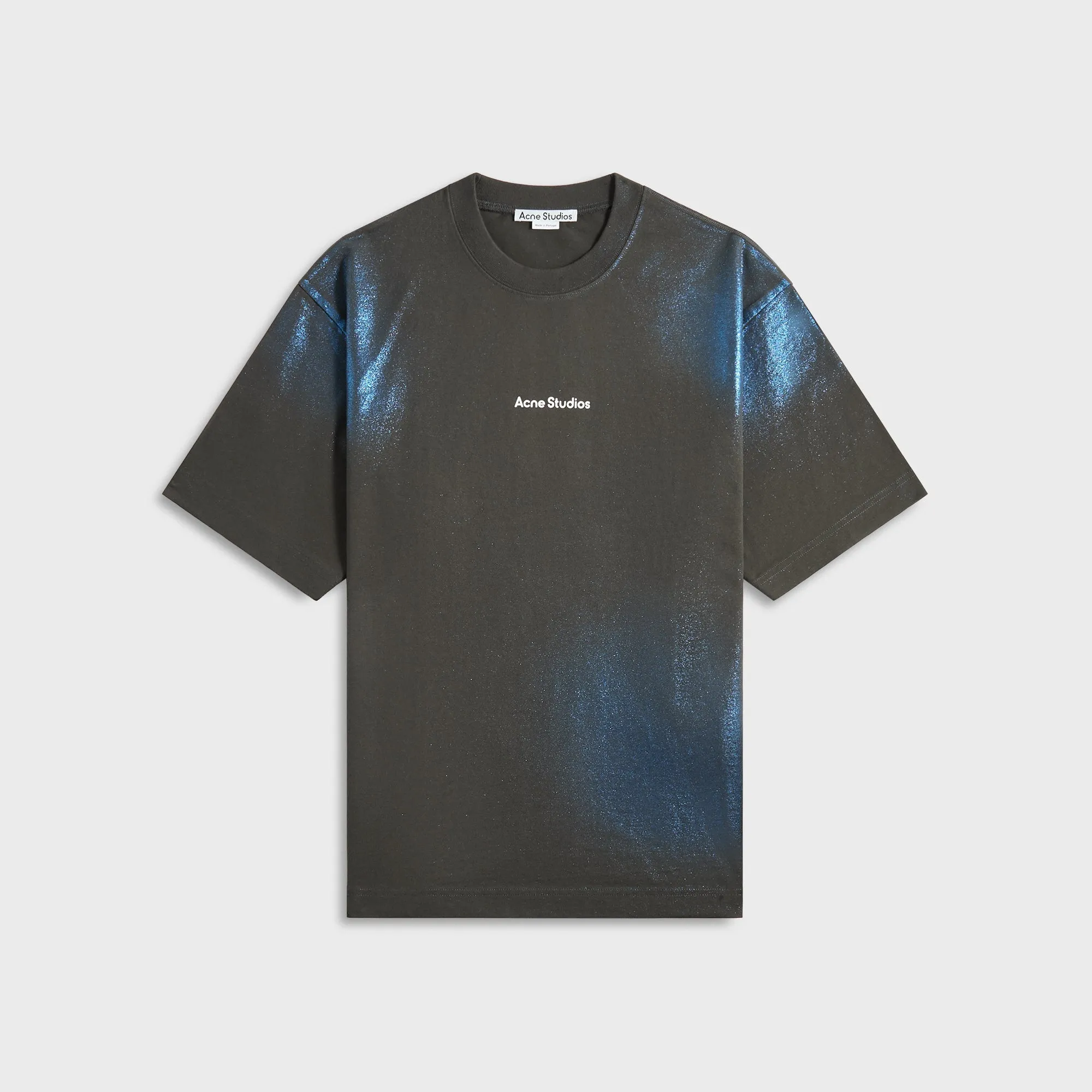 Acne Studios Tee - Blue / Khaki Cozy Essentials