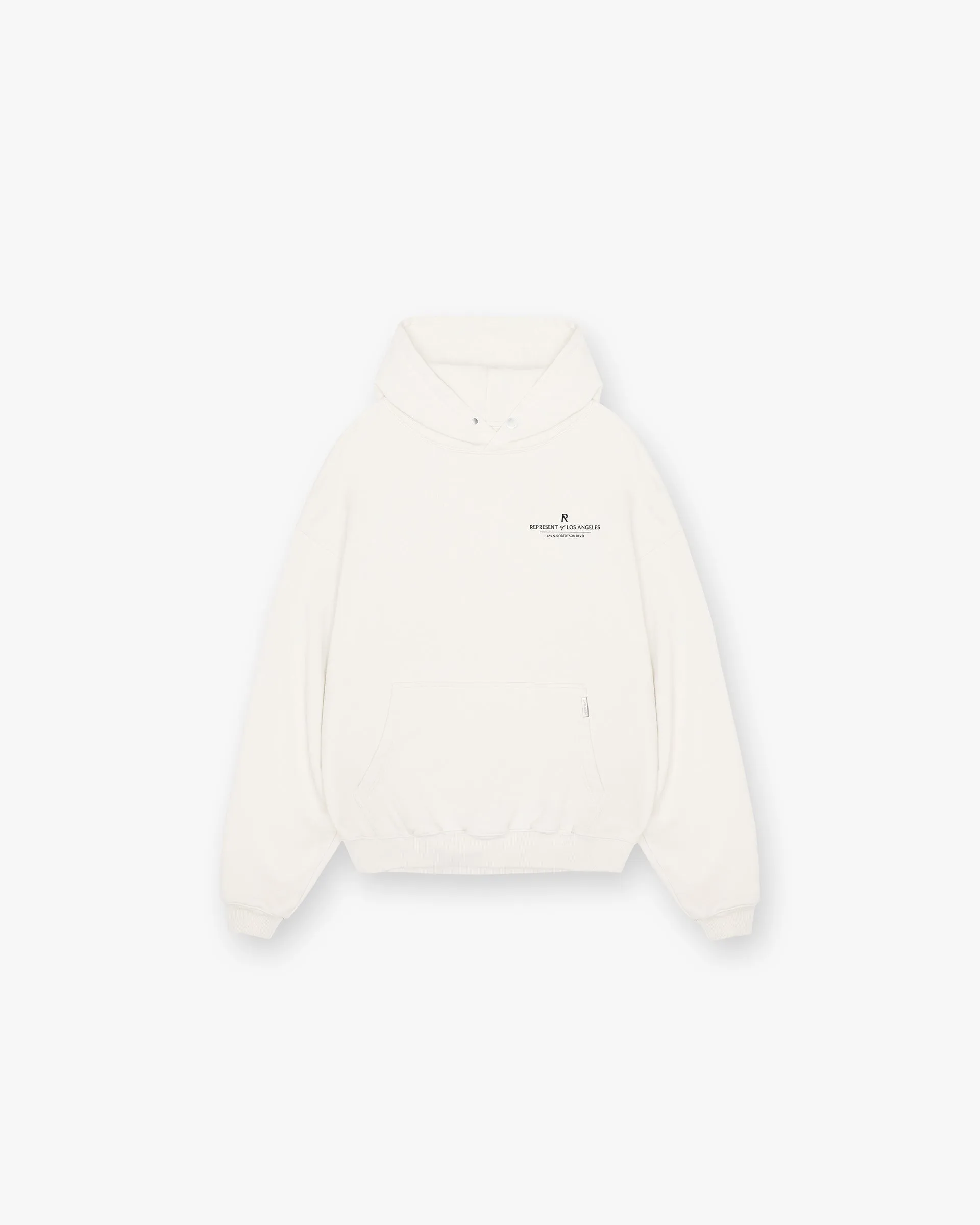 LA Store Hoodie - Flat White Chilly Day Outfit