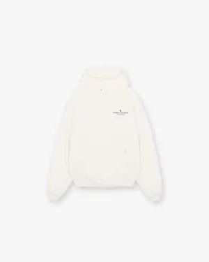 LA Store Hoodie - Flat White Chilly Day Outfit