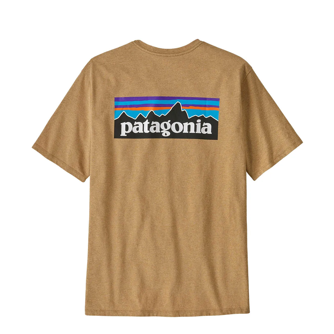 Patagonia P-6 Logo Responsibili-Tee Talon Gold Flattering Cut