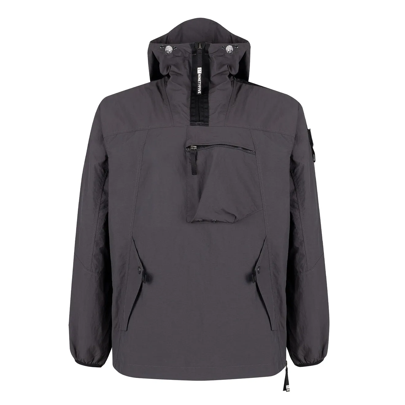 Abrasion Resistant Fabric Moisture Managing Layer ST95 Dyne Smock Black