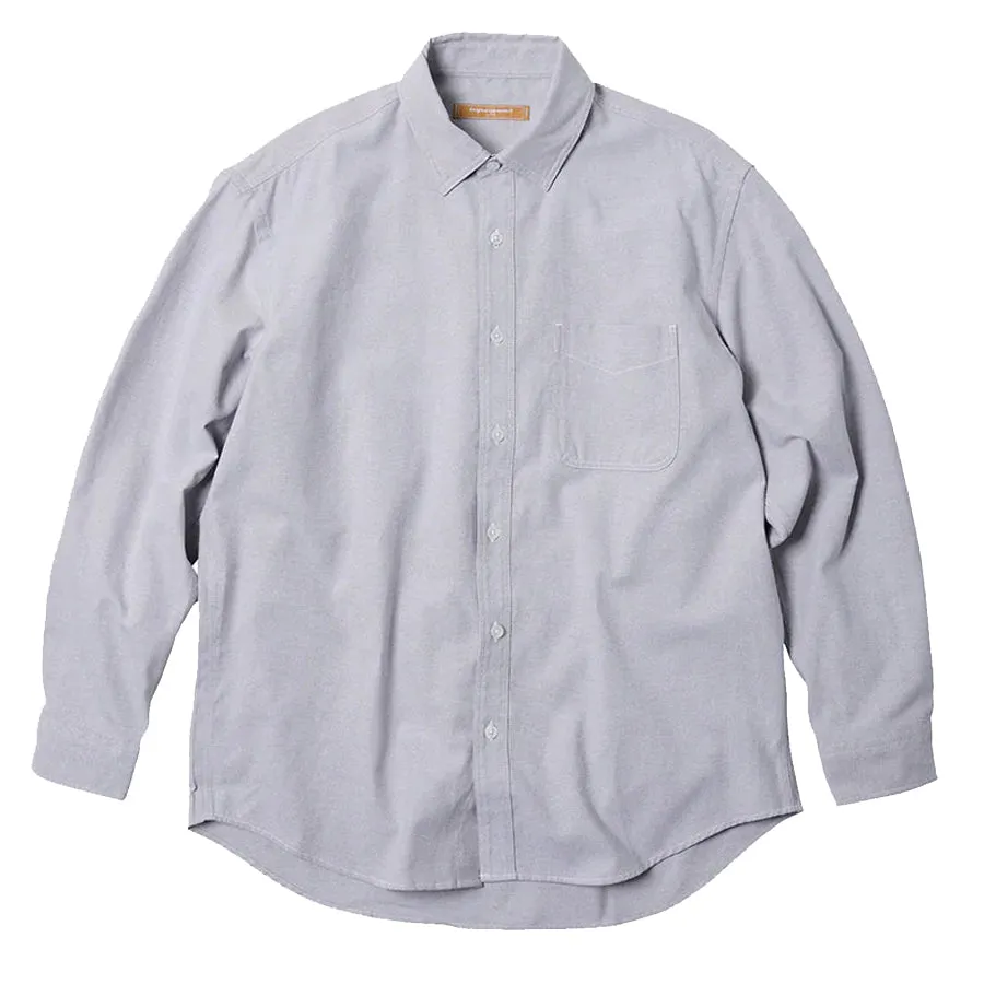 Durable Buttons Frizmworks OG Oxford Oversized L/S Shirt Gray