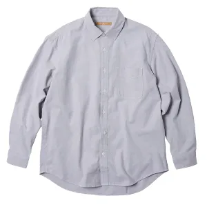 Durable Buttons Frizmworks OG Oxford Oversized L/S Shirt Gray