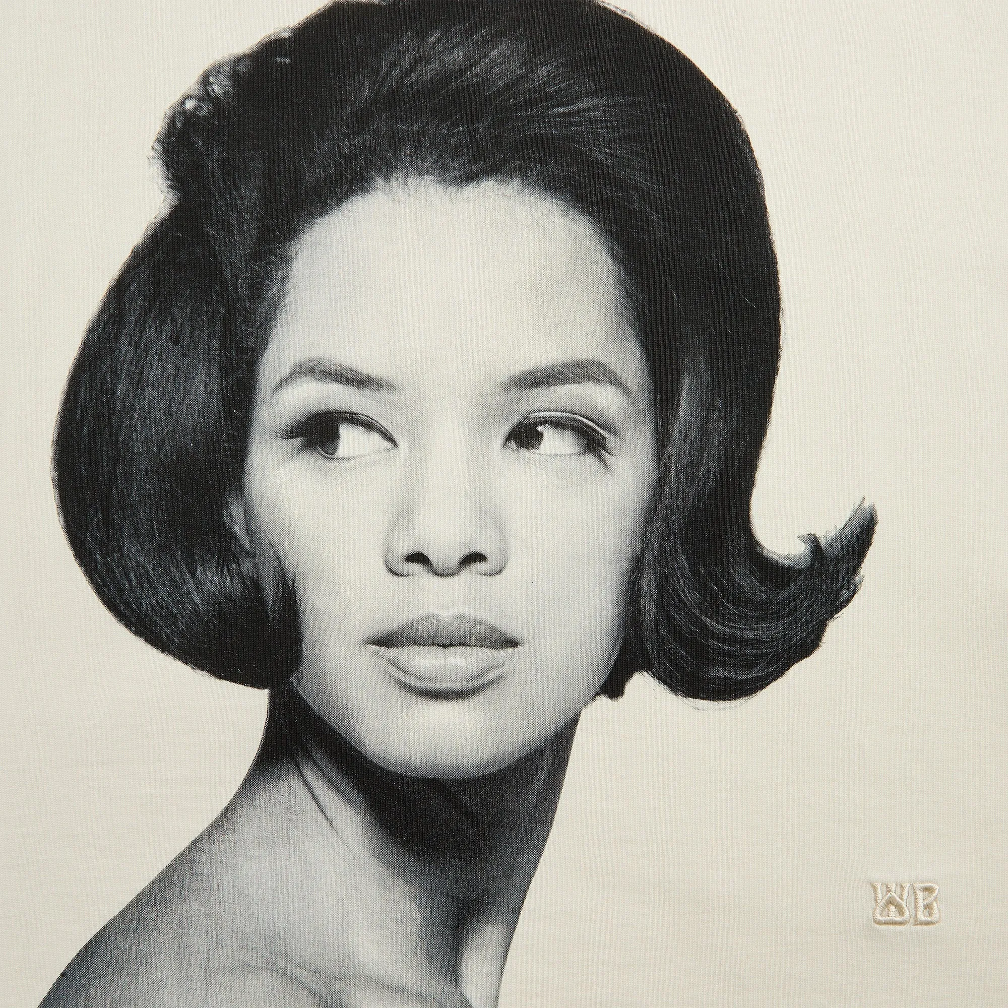 Wales Bonner Selah Oversized Tee - Ivory SustainableManufacturing UV protection layer