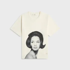 Wales Bonner Selah Oversized Tee - Ivory Multi Panel Structure Street Style Trend