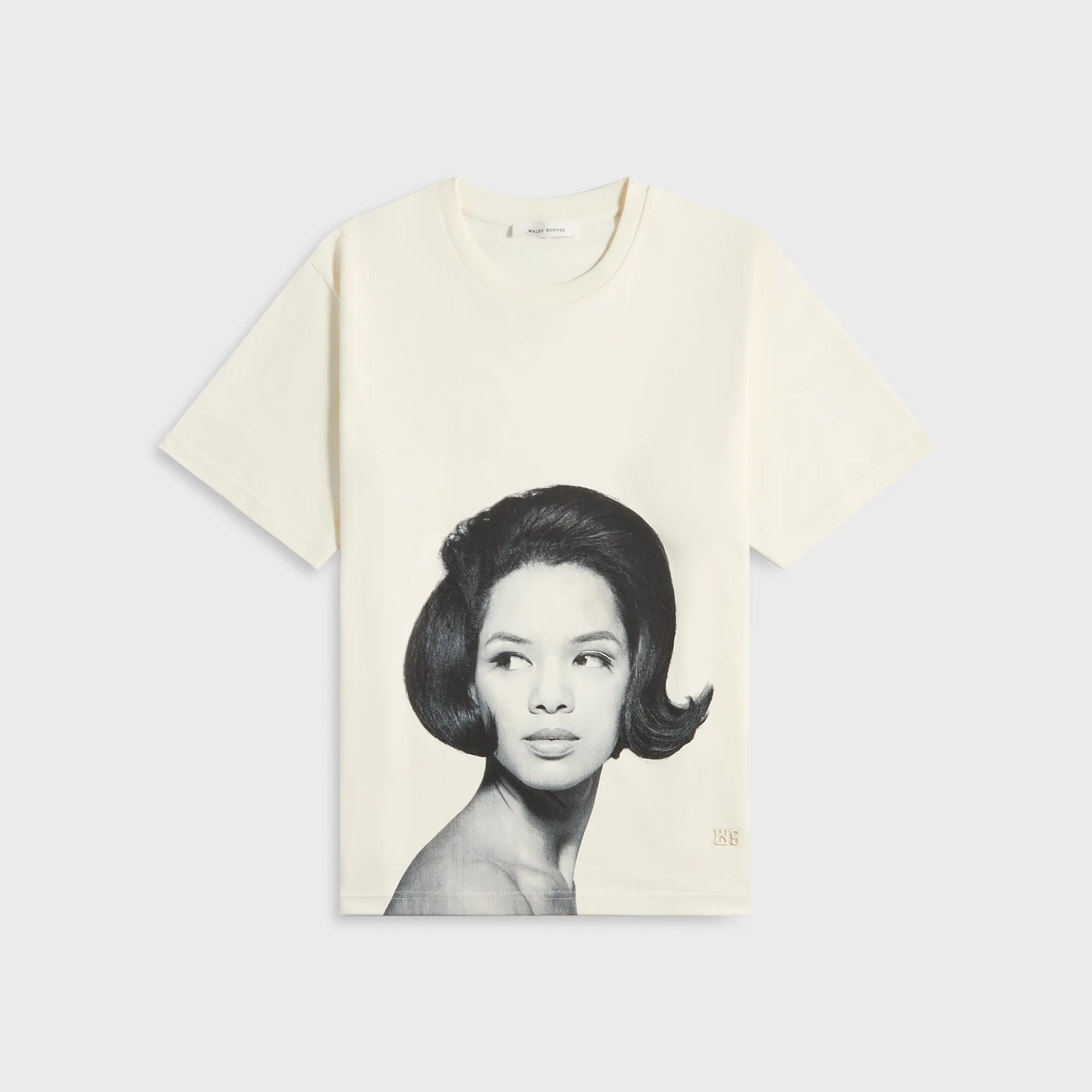 Comfort and Breathable Airflow Ventilation Wales Bonner Selah Oversized Tee - Ivory