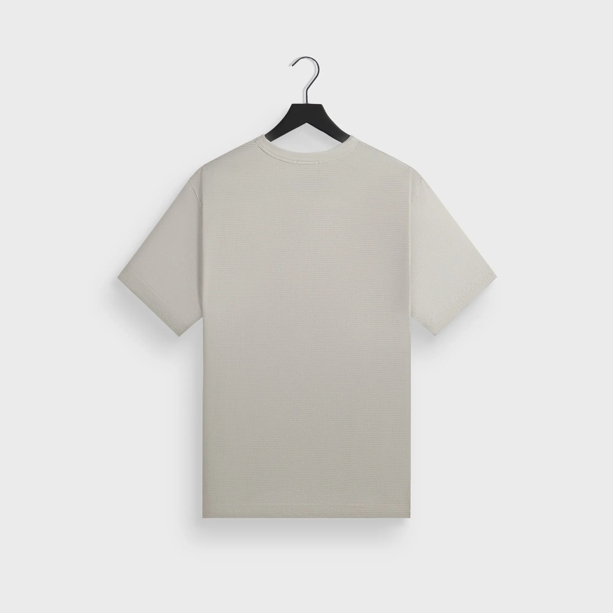 Kith Pointelle Mesh Leonard Pocket Tee - Concrete Layer Ready Fit Perfect Comfort