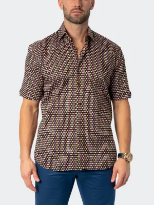 Galileo Multicircle Black Premium Fabric