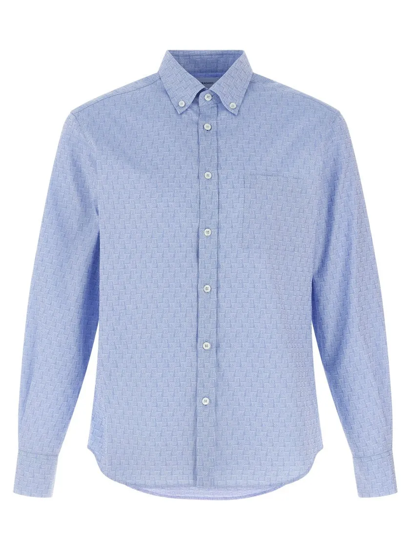 Breathable Cotton 'Gancini' Shirt