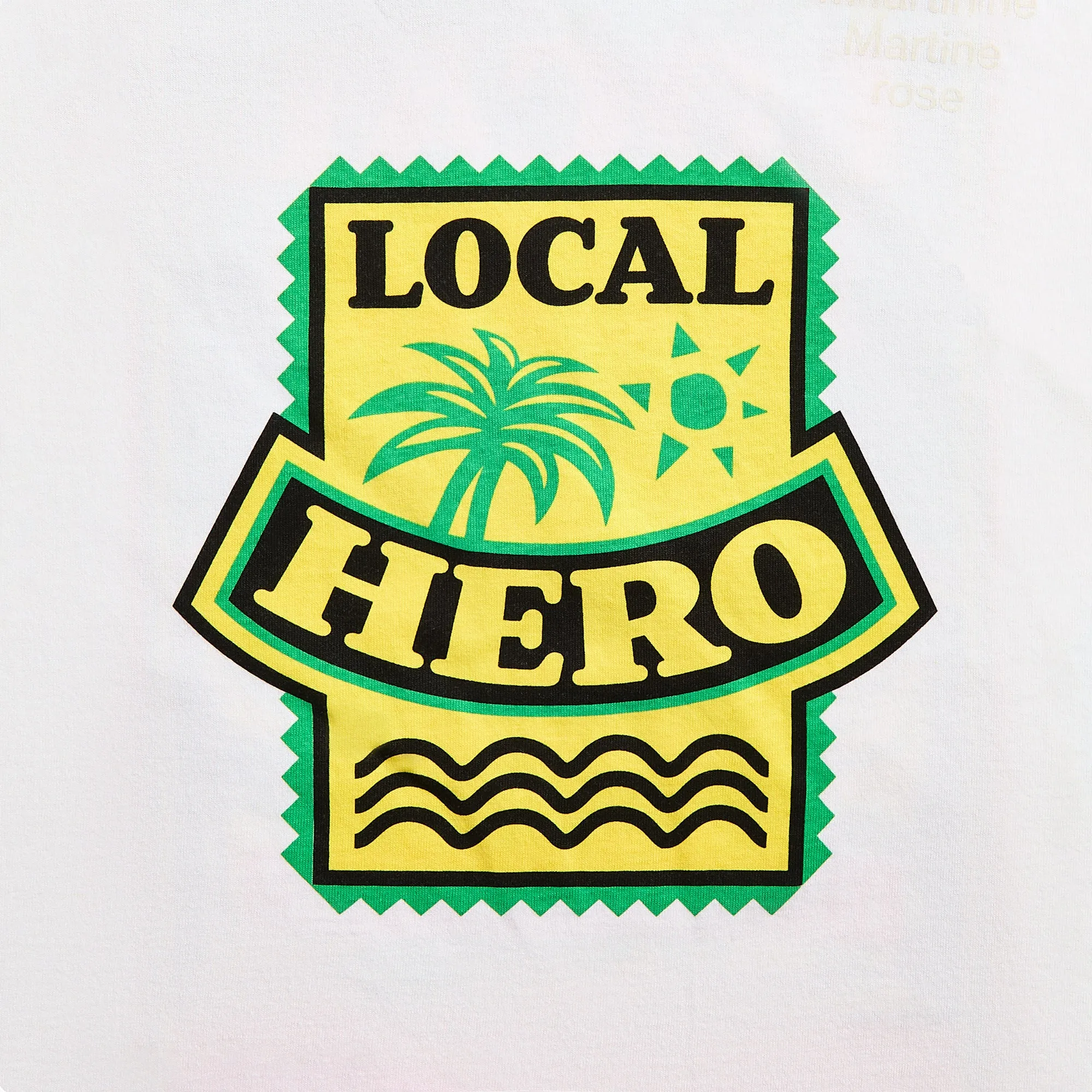 Martine Rose Oversized Tee - White Local Hero Chic