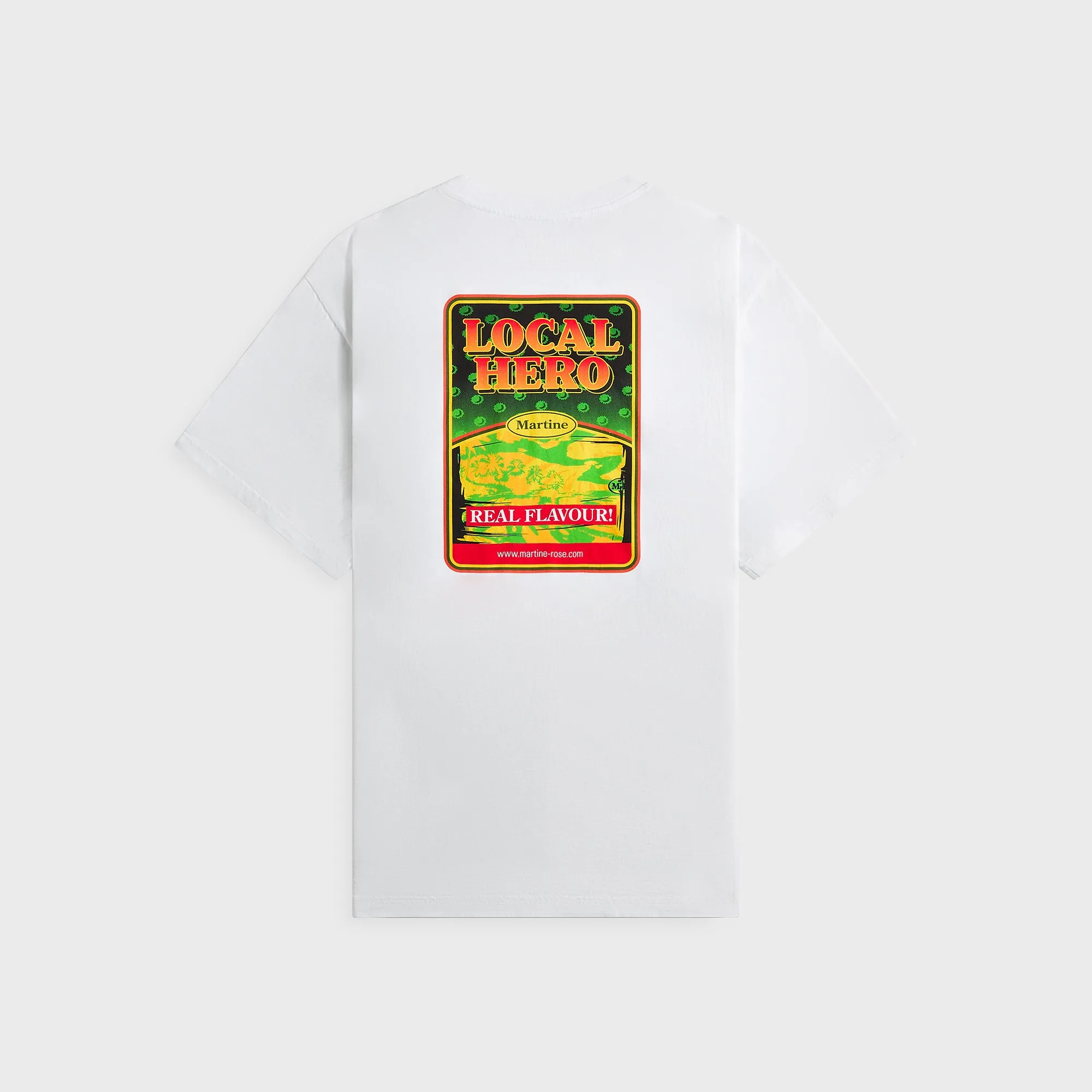 Comfy Design Wear Structured silhouette Martine Rose Oversized Tee - White Local Hero