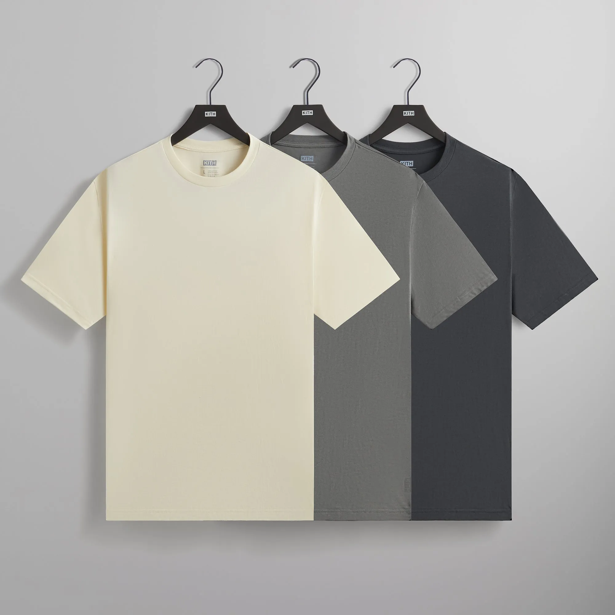 Kith 3-Pack Tee - Multi Comfy Essentials Wear