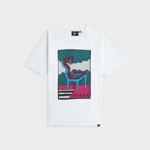 Sustainable production by Parra Smoke Chair Tee - White